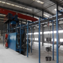 Overhead Chain Hanger Type Shot Blasting Machine Industrial Shot Blaster High Efficiency