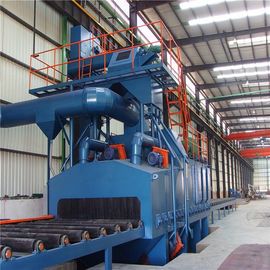 Steel Structure Shot Blasting Machine H Beam Type