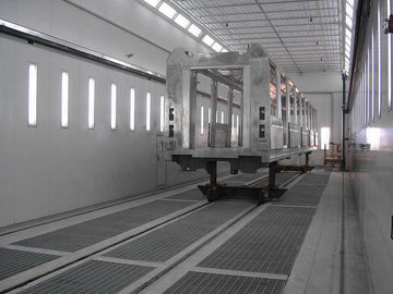 Manual Operation Sand Blasting Chamber / Room Surface Derust For Car And Cabinet