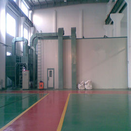 High Efficiency Shot Blasting Booth Painting Room Steel Plate / Sandwich Panels