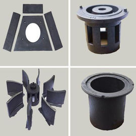 Belt Wheel Shot Blasting Machine Spare Parts Turbine Chrome Material One Year Warranty