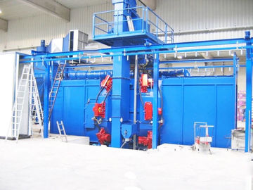 Surface Cleaning Hanger Shot Blasting Machine / Hook Shot Blasting Machine