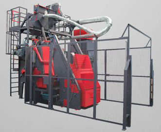 Rubber Mesh Tumble Shot Blasting Machine Q32 Series Low Energy Consumption