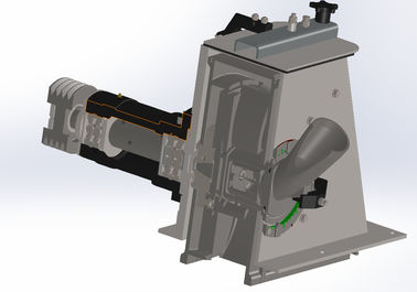 Cr20s High Chrome Shot Blasting Machine Parts Direct Driven Shot Blasting Turbine