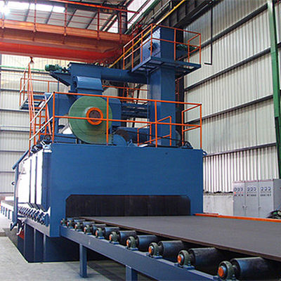 Roller Conveyor Sa2.5 1.5m/Min Abrasive Blasting Equipment