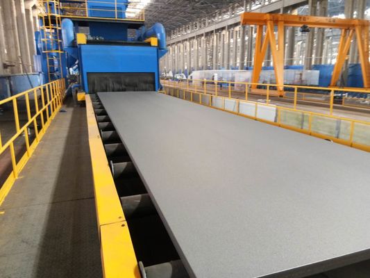 Roller Conveyor Sa2.5 1.5m/Min Abrasive Blasting Equipment
