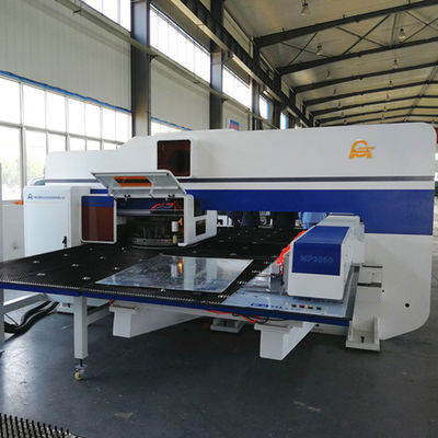 20Kw 30Kn Hole CNC Turret Punching Machine Mechanical Steel And Aluminum Plate