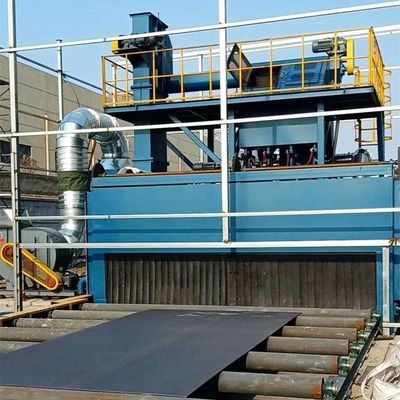 Steel Structure Shot Blasting Machine H Beam Type